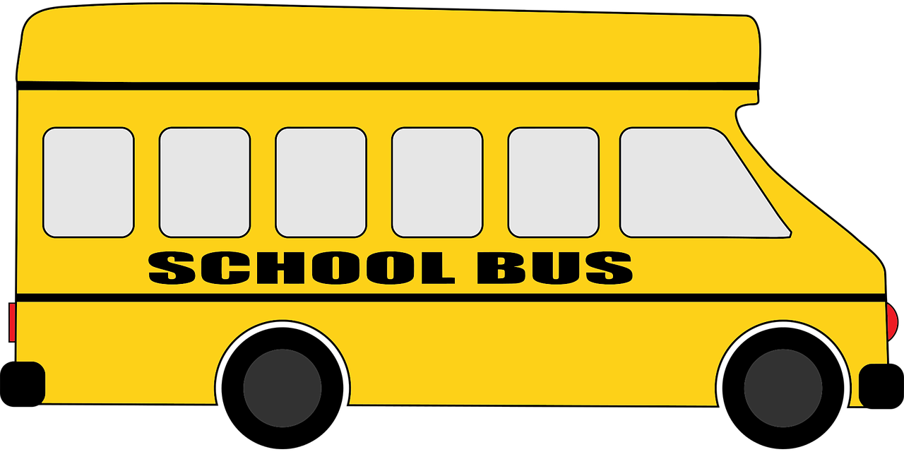 bus children education free photo