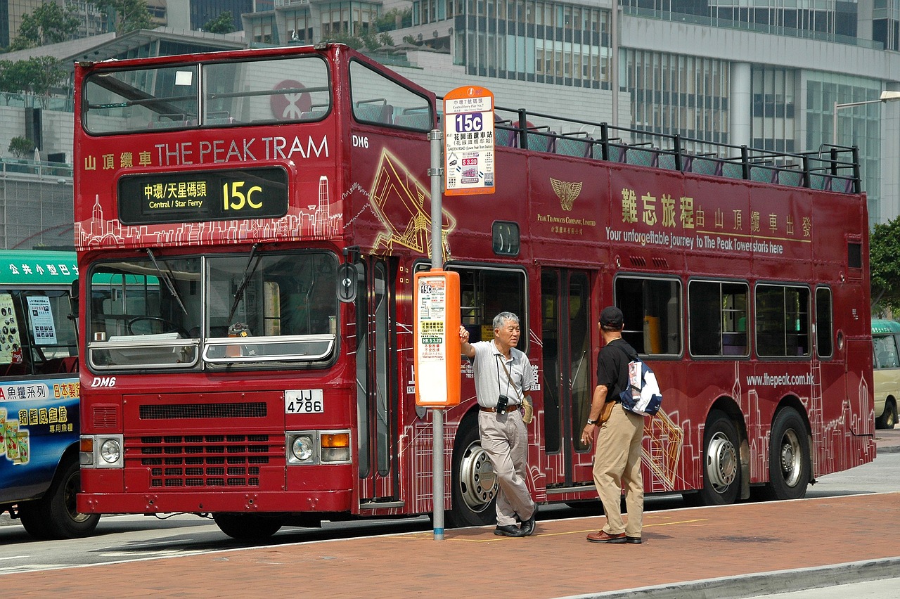 bus imperial hong kong free photo