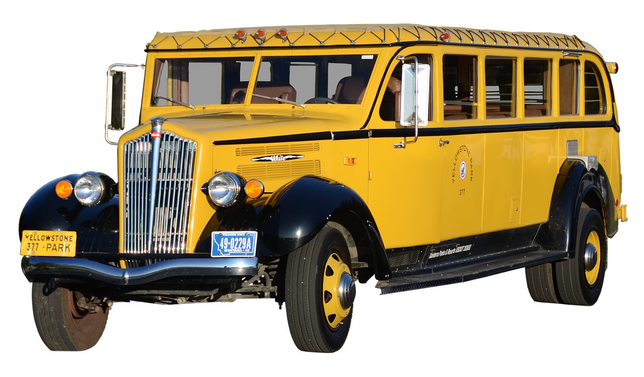 bus yellow oldtimer free photo