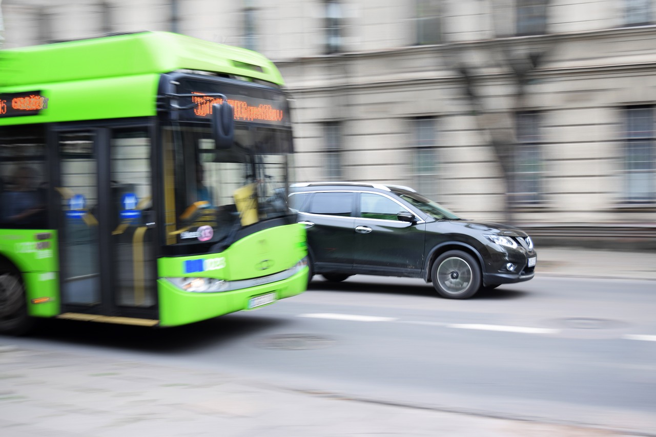 bus trolleybus public transportation free photo