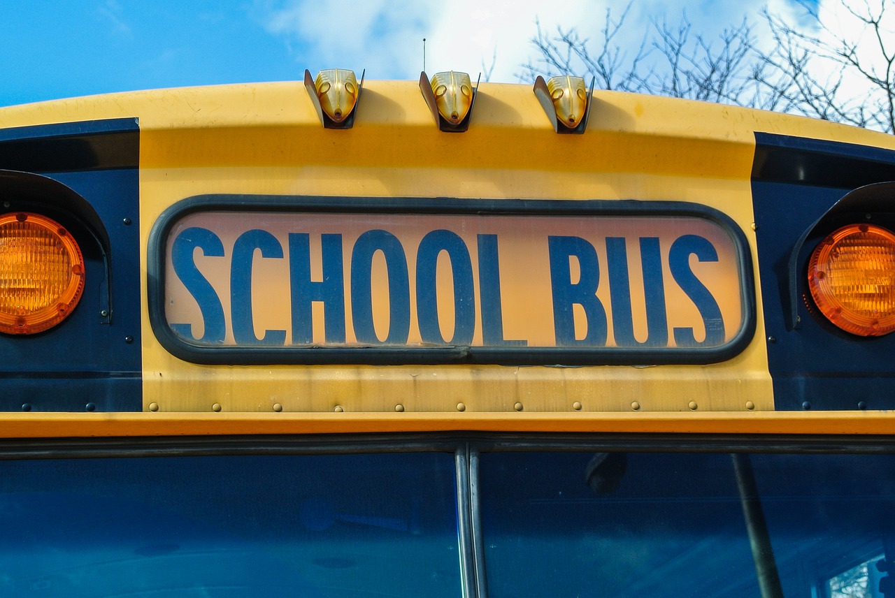 bus usa school free photo