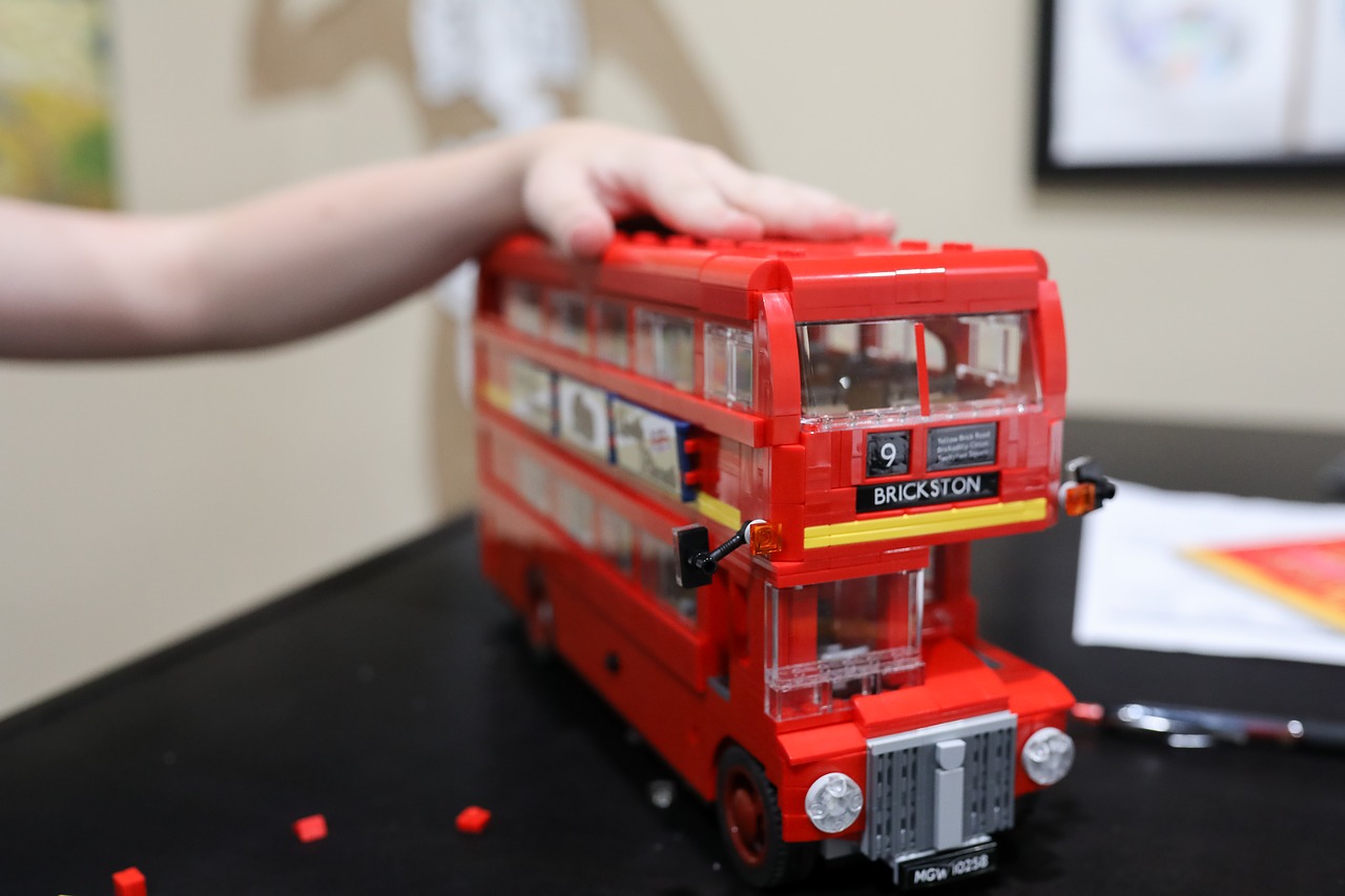 bus  lego  toy free photo