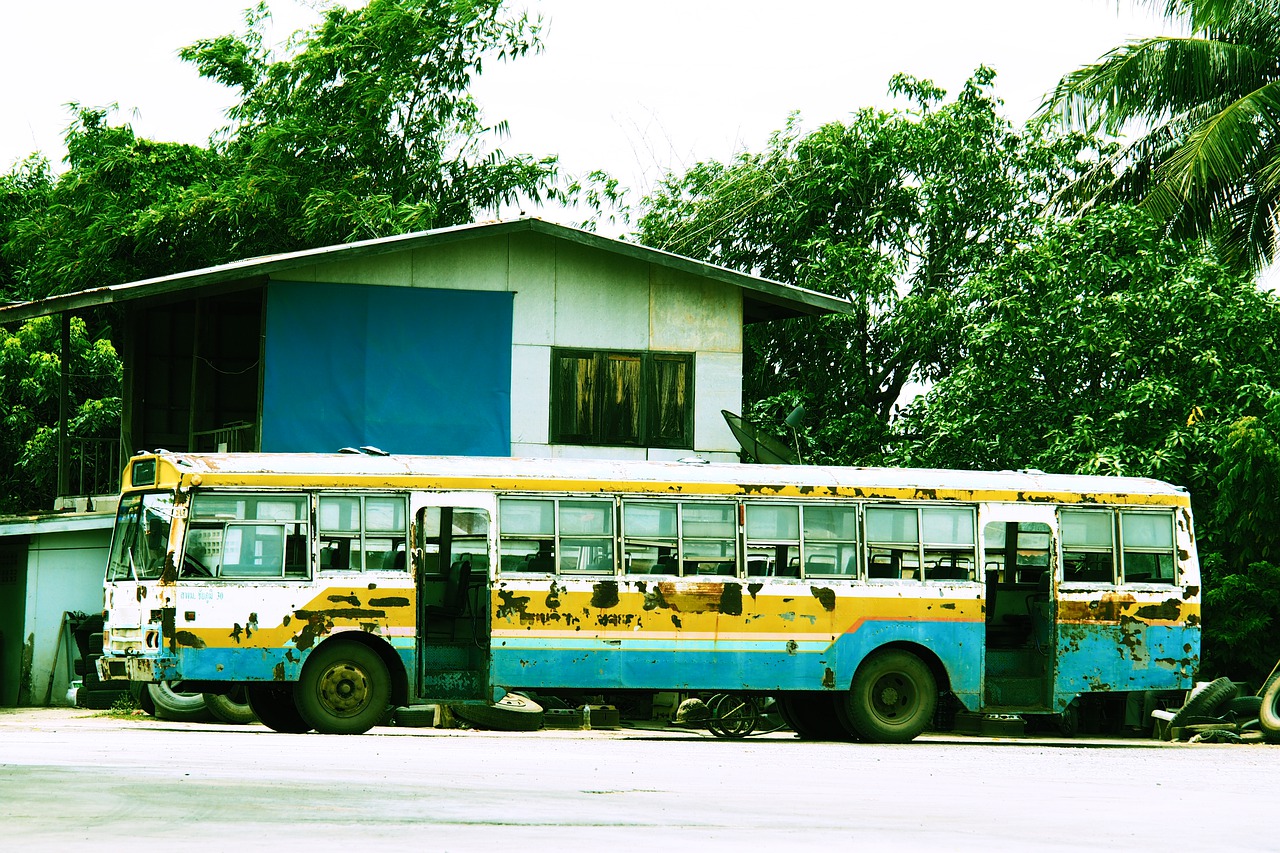 bus  old bus  old free photo