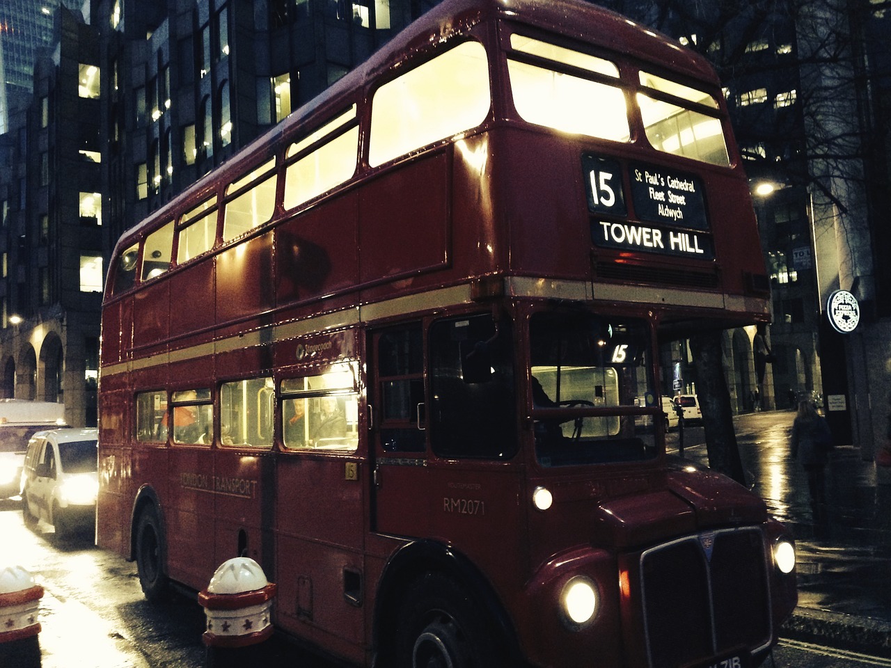 bus london england free photo