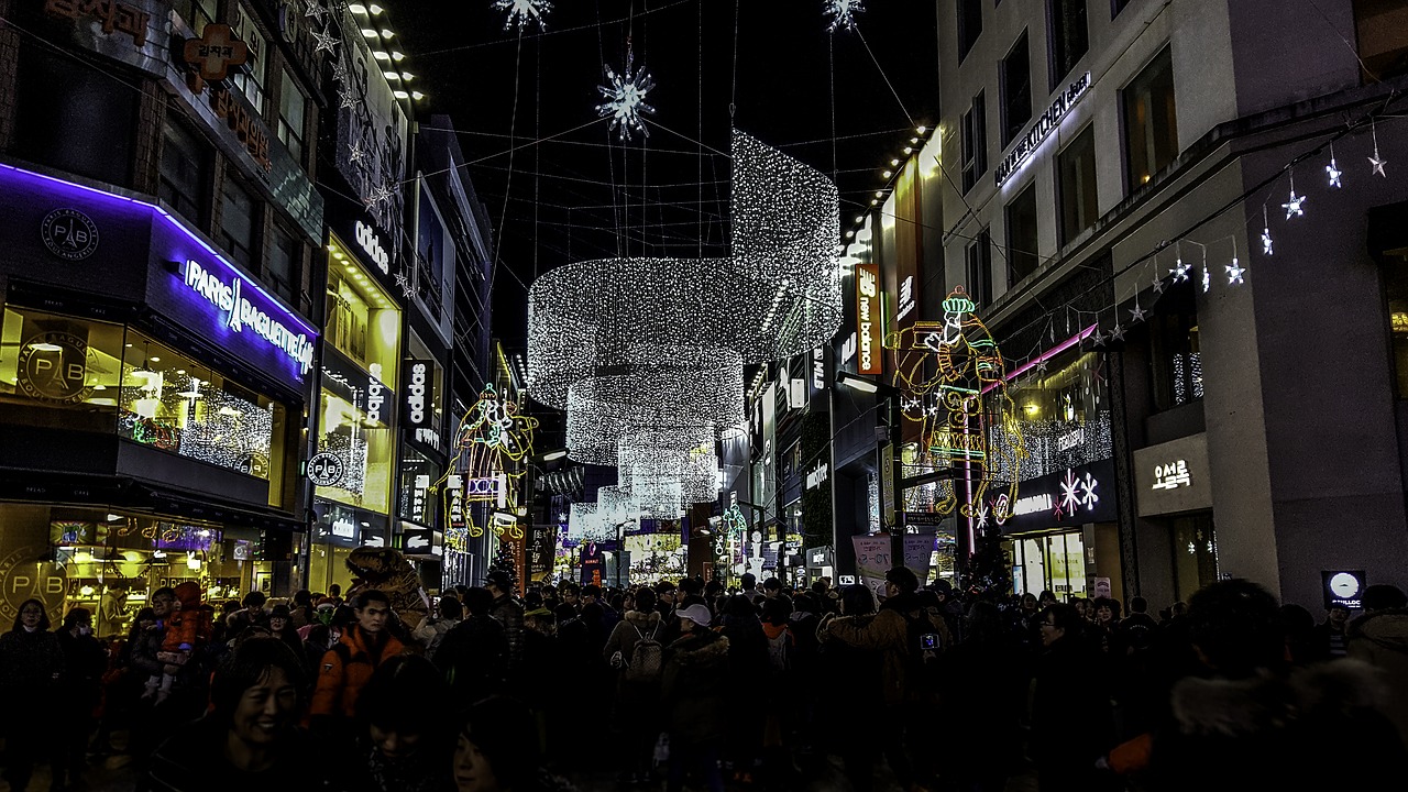 busan scenery night view free photo