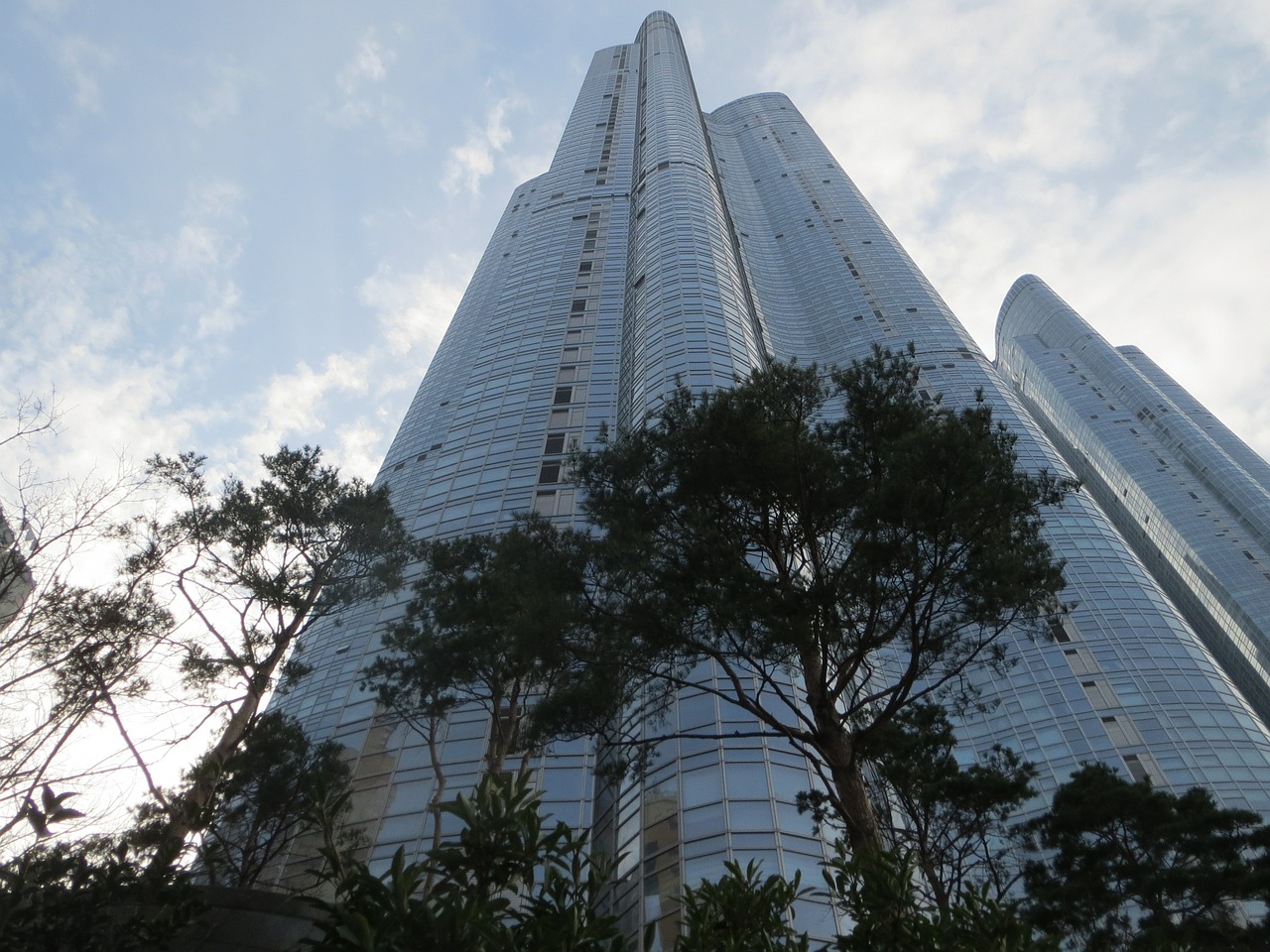 busan haeundae beach building free photo