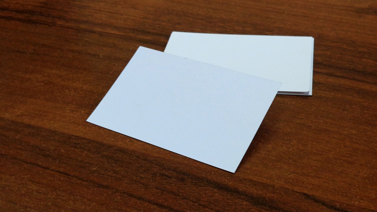 business card  paper  card free photo