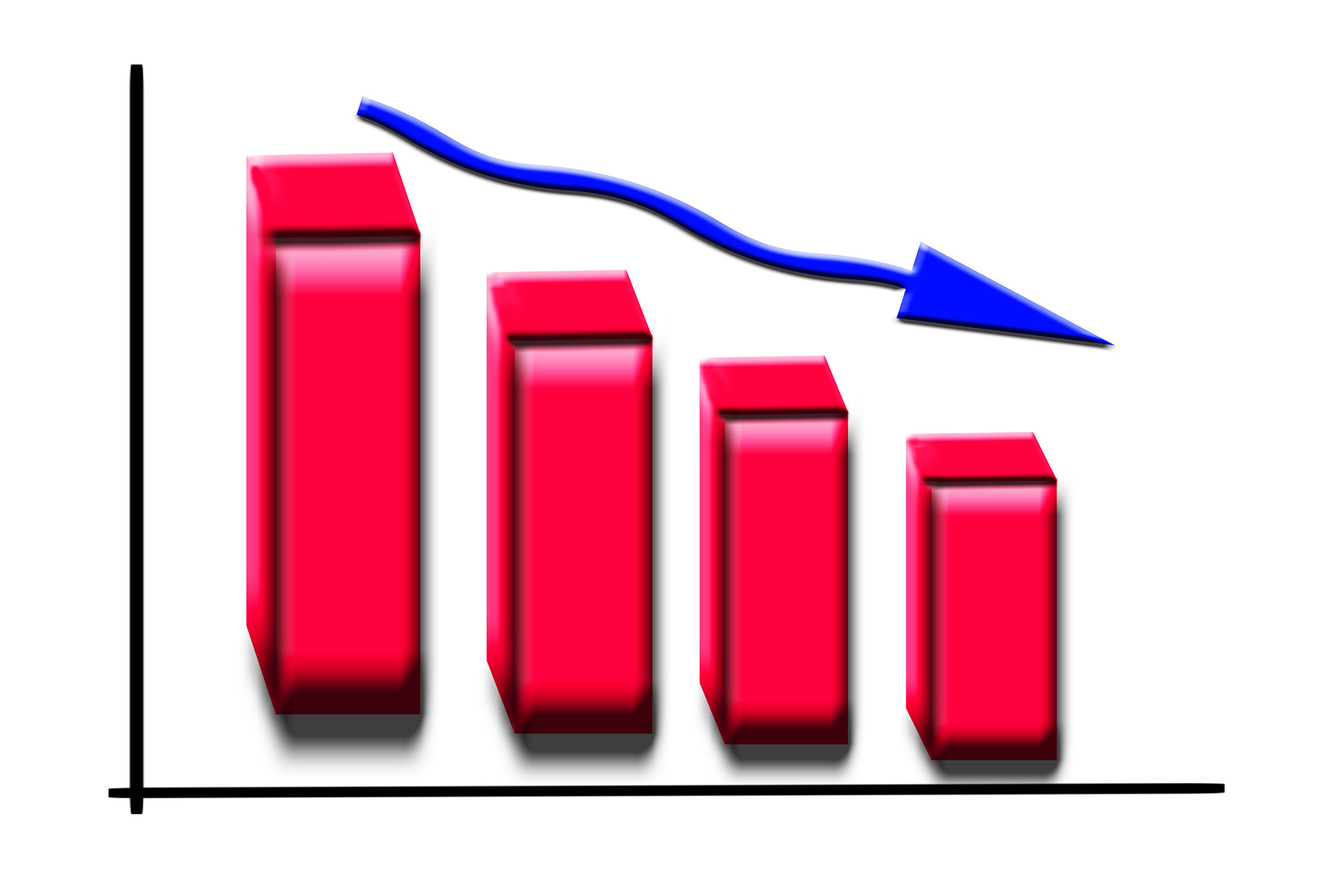 business graph statistics free photo