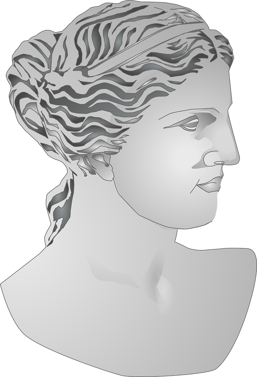 bust roman statue free photo
