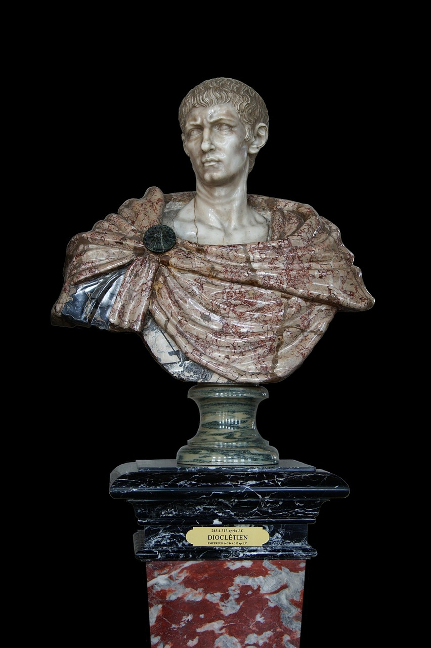 bust imperator emperor free photo