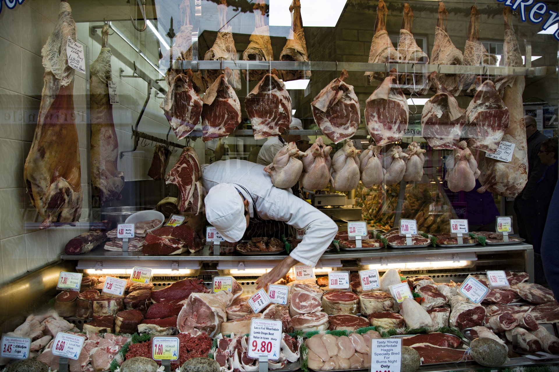 assortment meat butcher free photo
