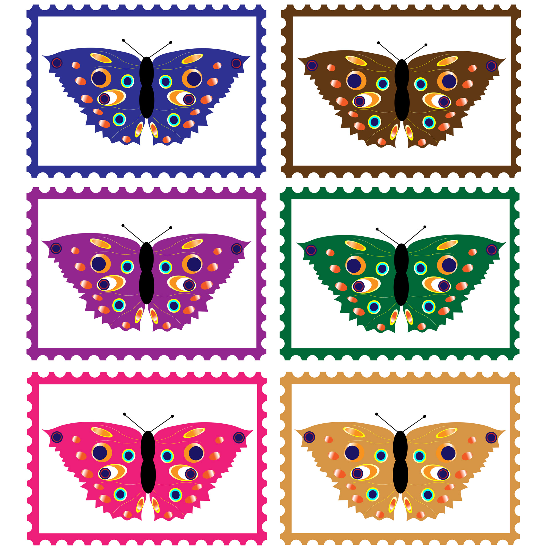 butterfly butterflies decorative free photo