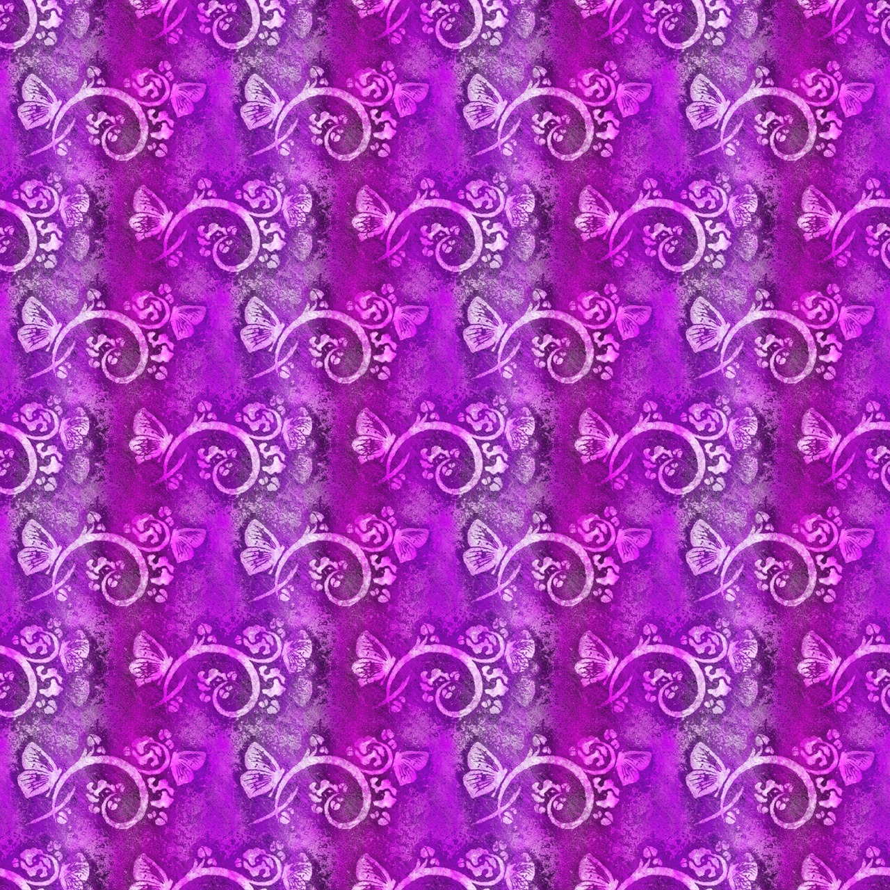 butterfly batik pattern free photo