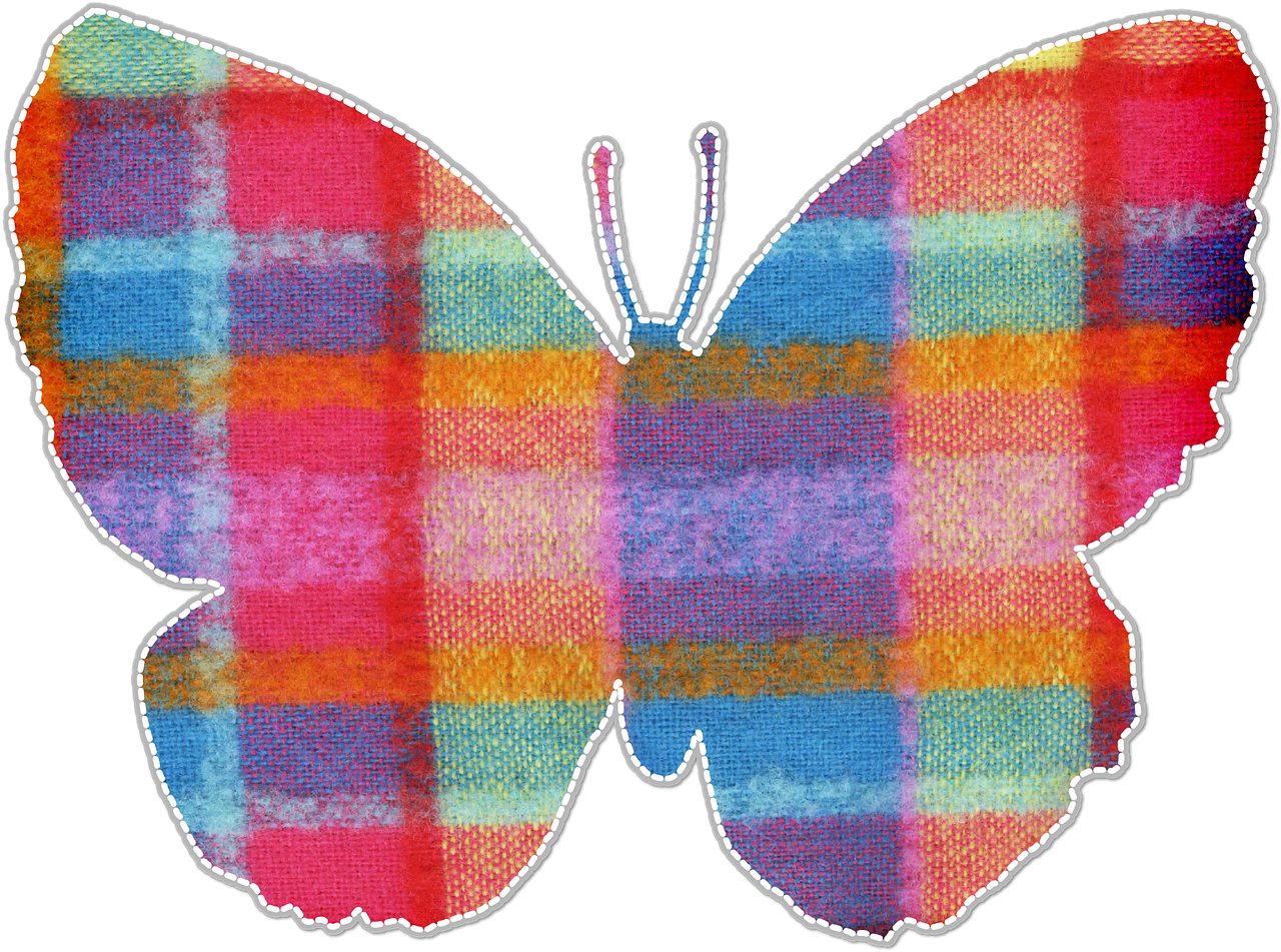 butterfly pink clipart free photo