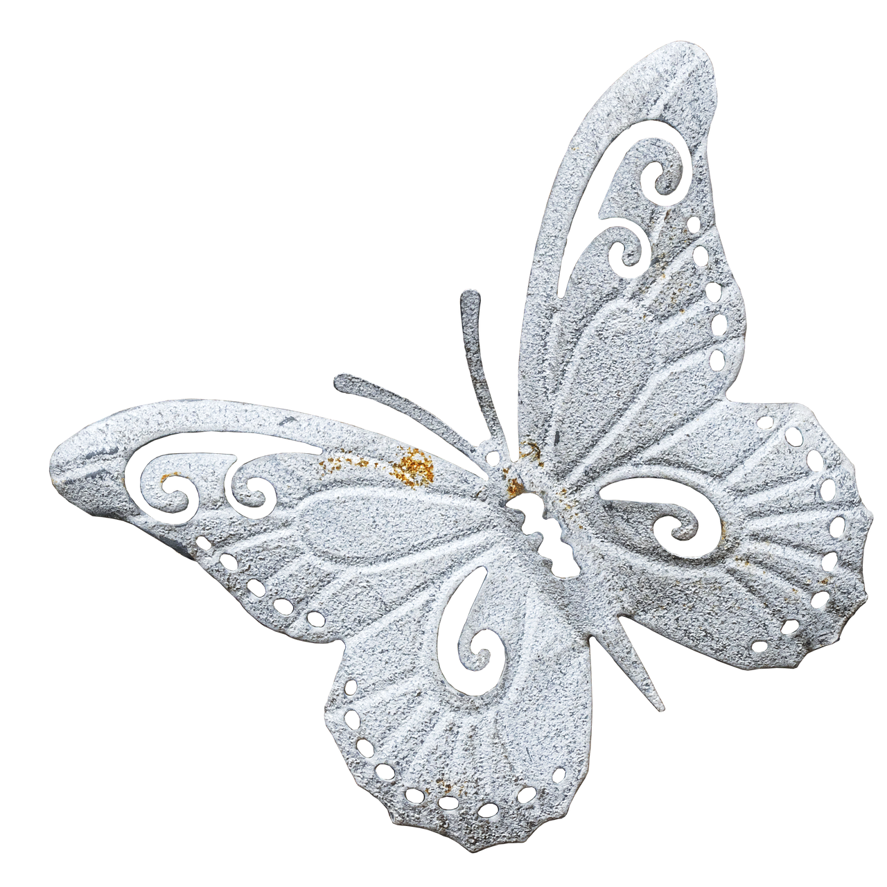 butterfly metal figure wall decoration free photo