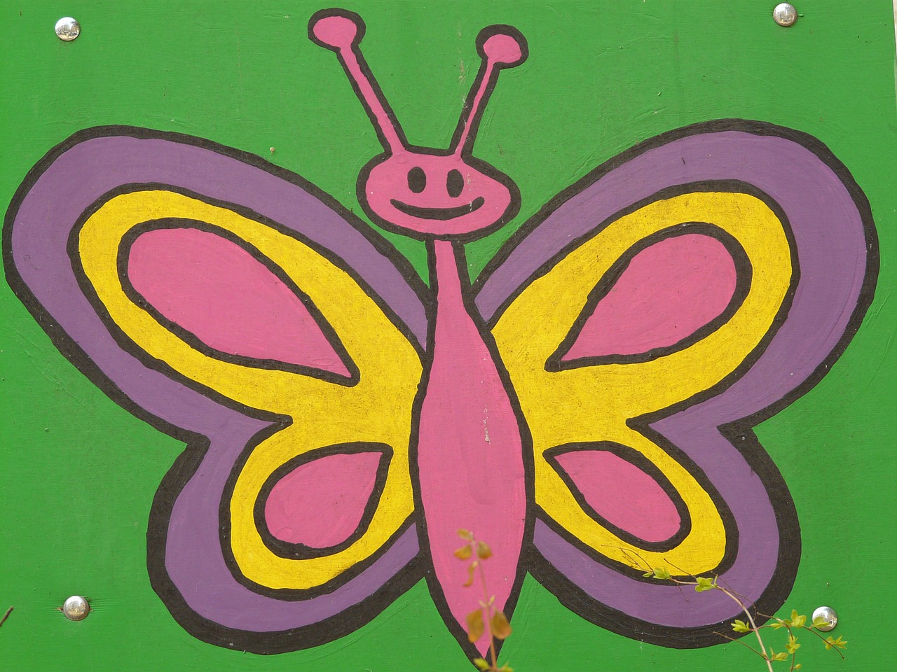 butterfly comic figure free photo