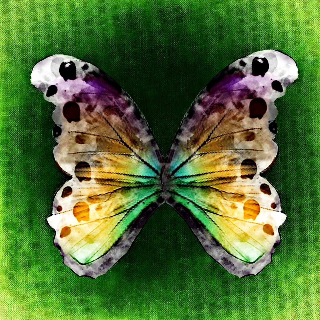 butterfly insect abstract free photo