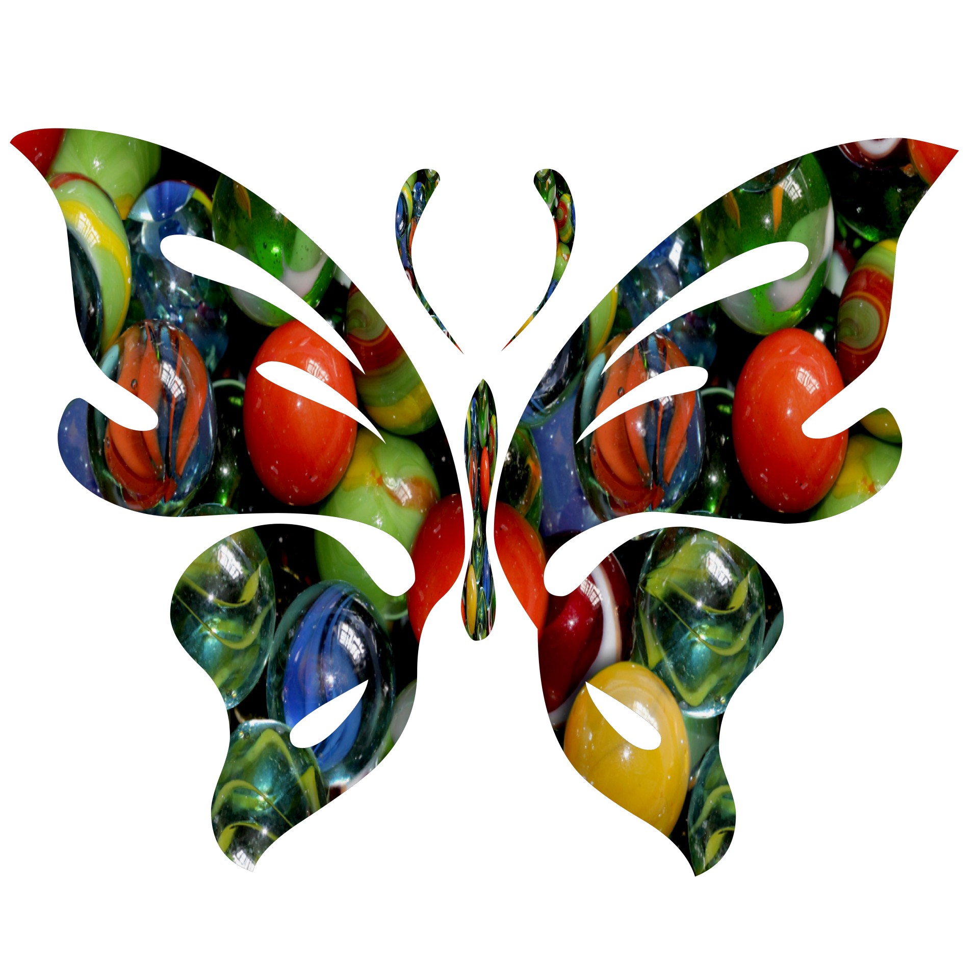 butterfly cartoon decorative free photo