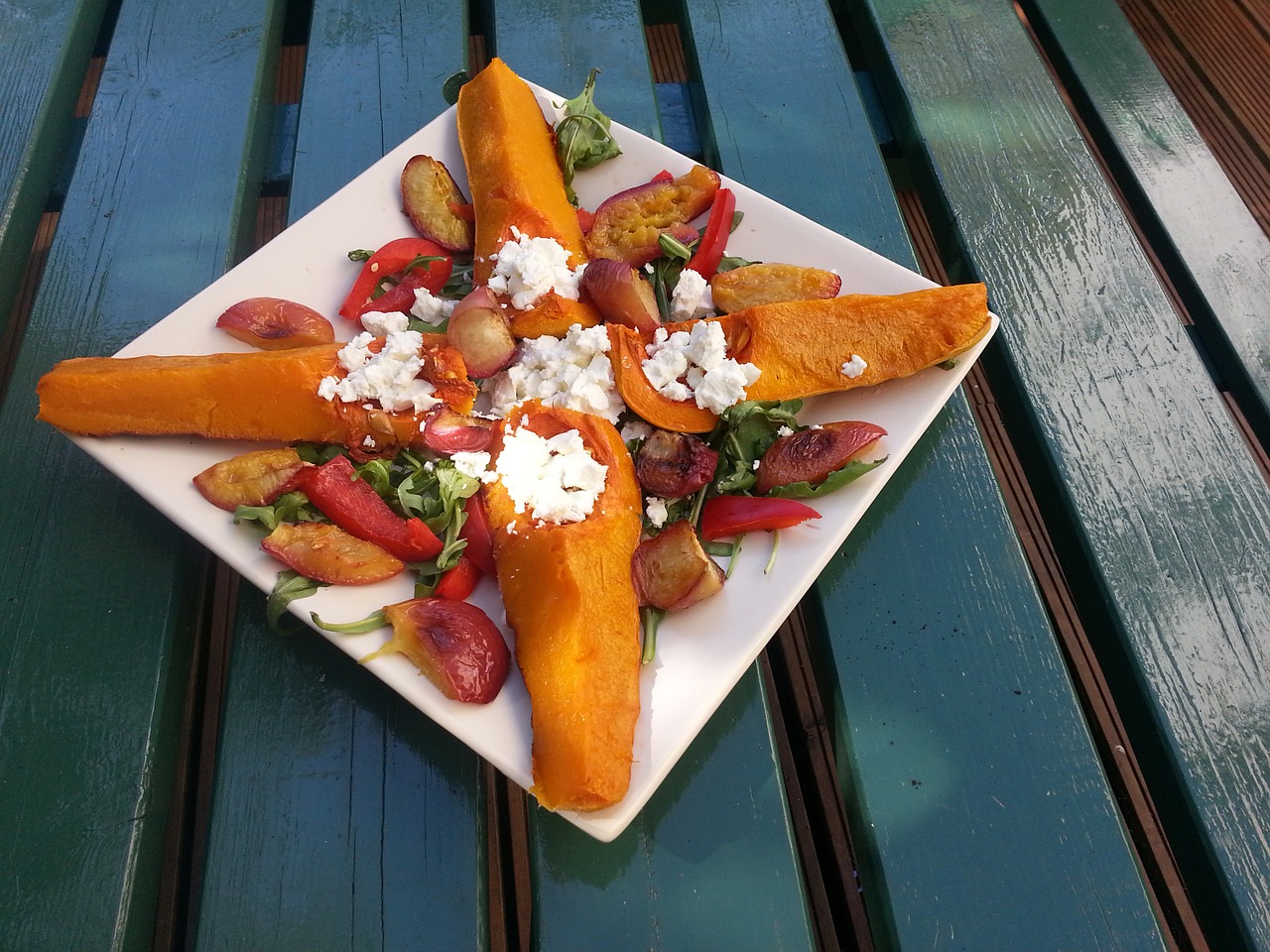 butternut salad butternut squash salad with feta a perfect barbeque free photo