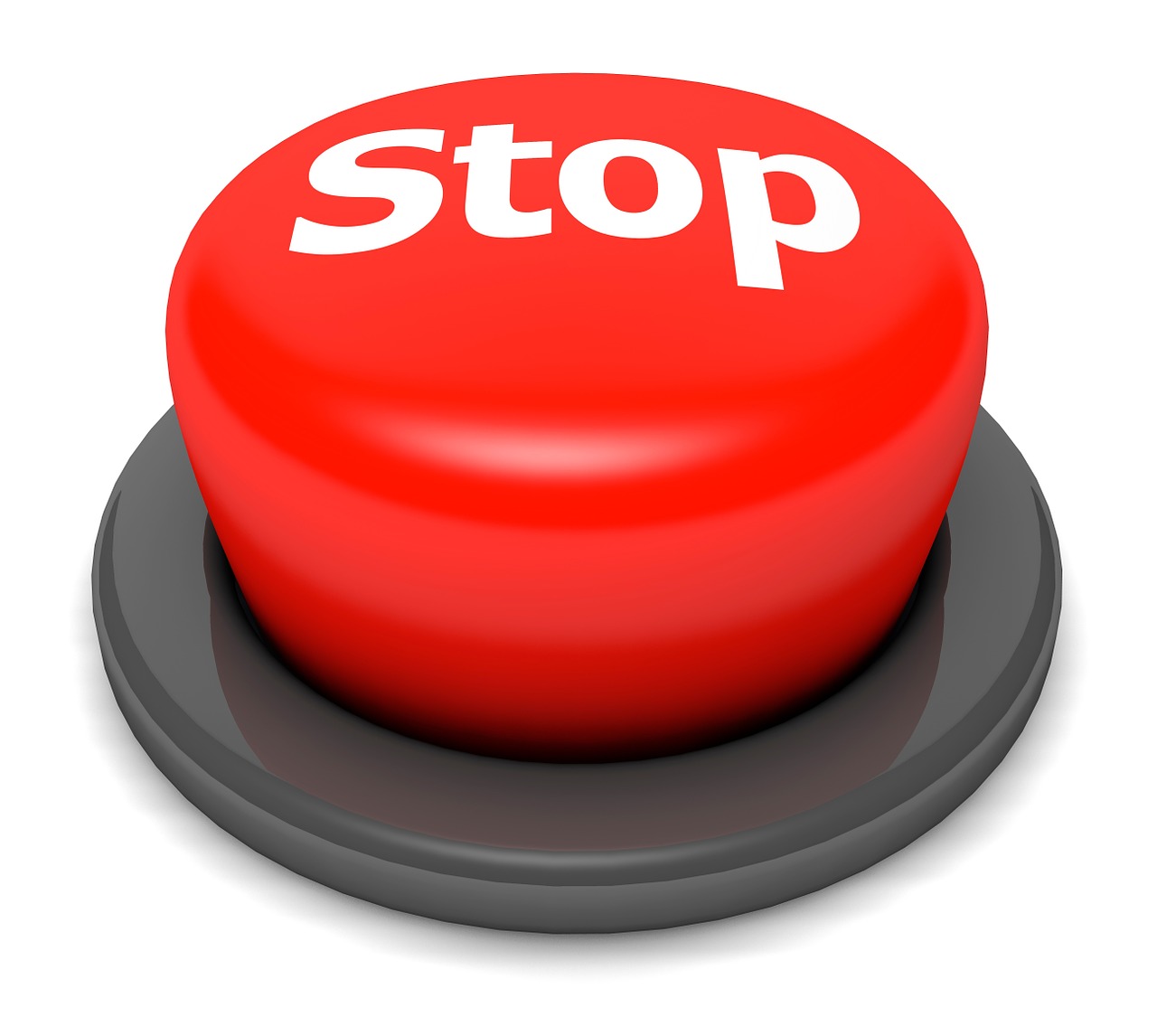 button stop go free photo