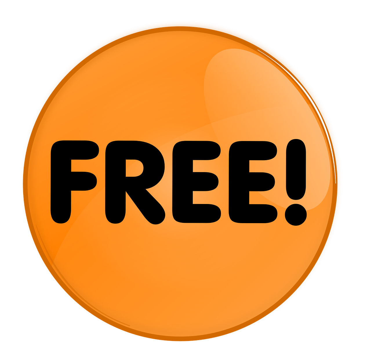 button round offer free photo