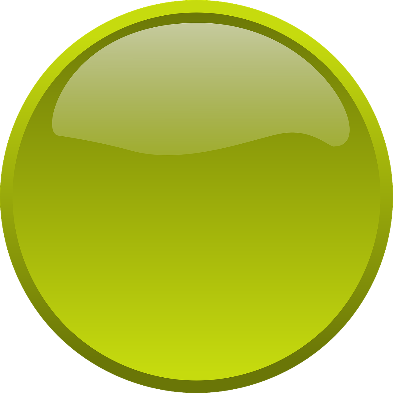 button circle green free photo