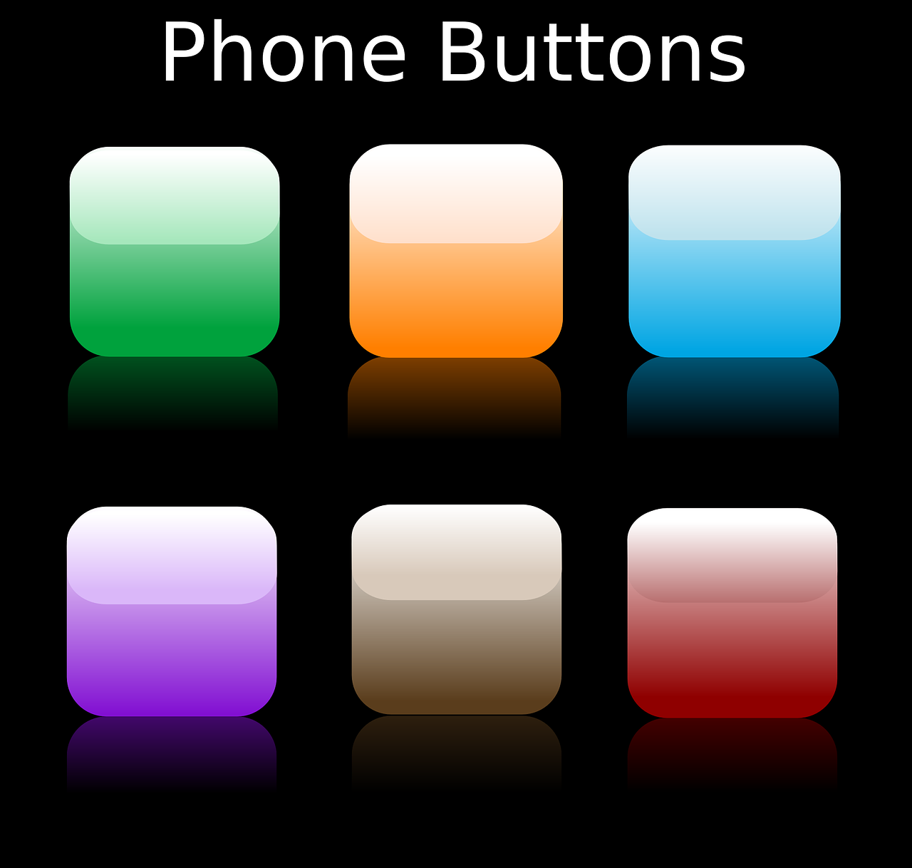 button colours squares free photo