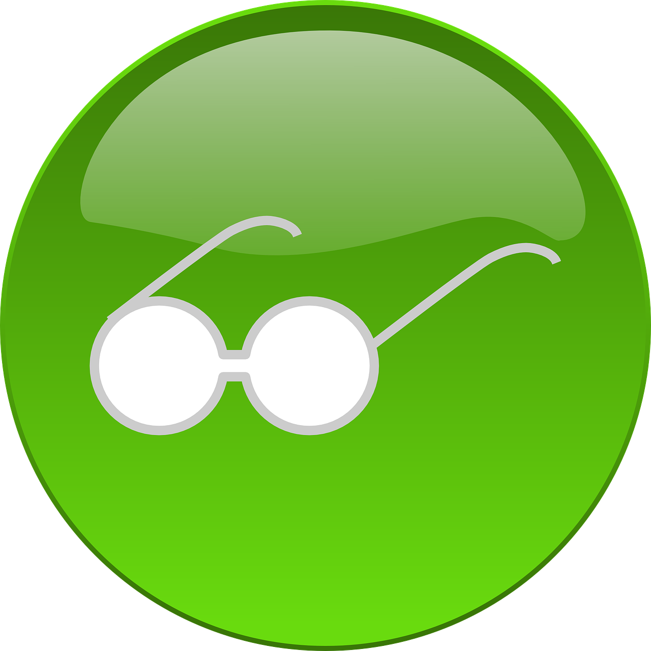 button glasses symbol free photo