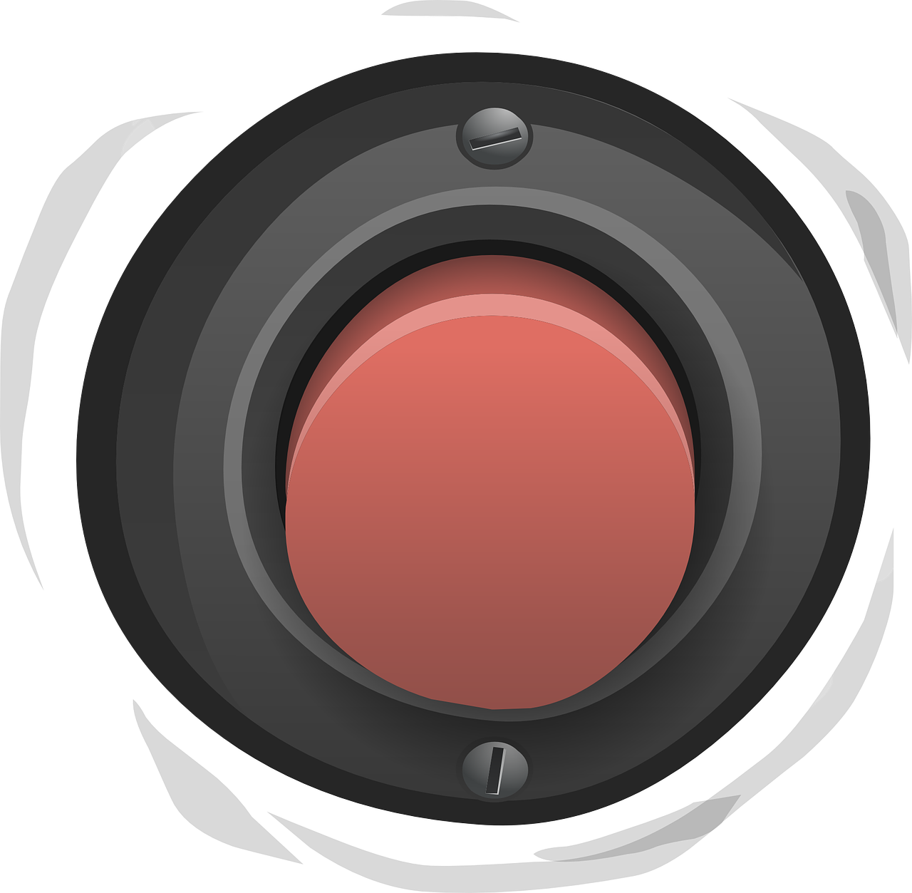 button red alarm free photo