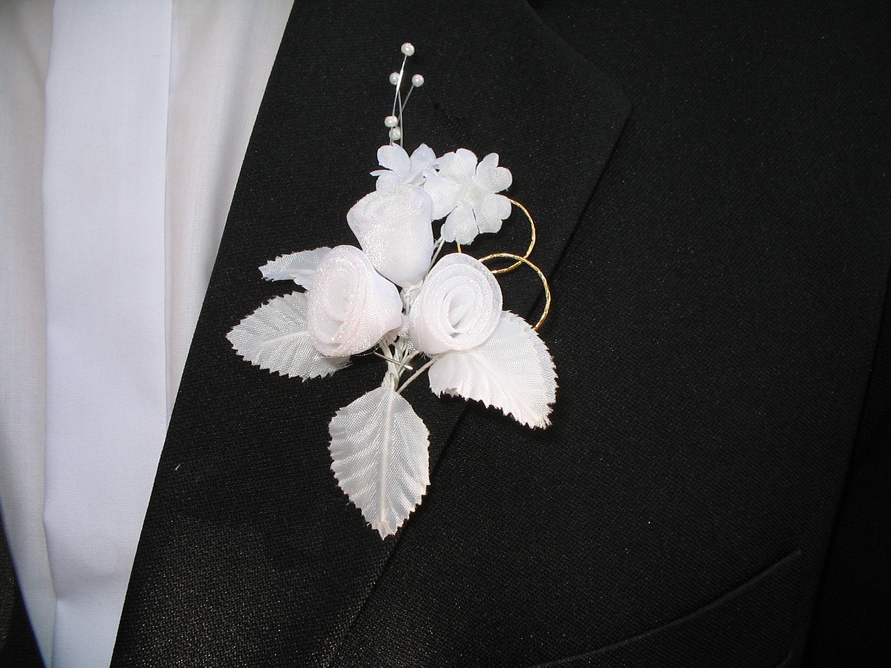 buttonhole bridegroom wedding free photo