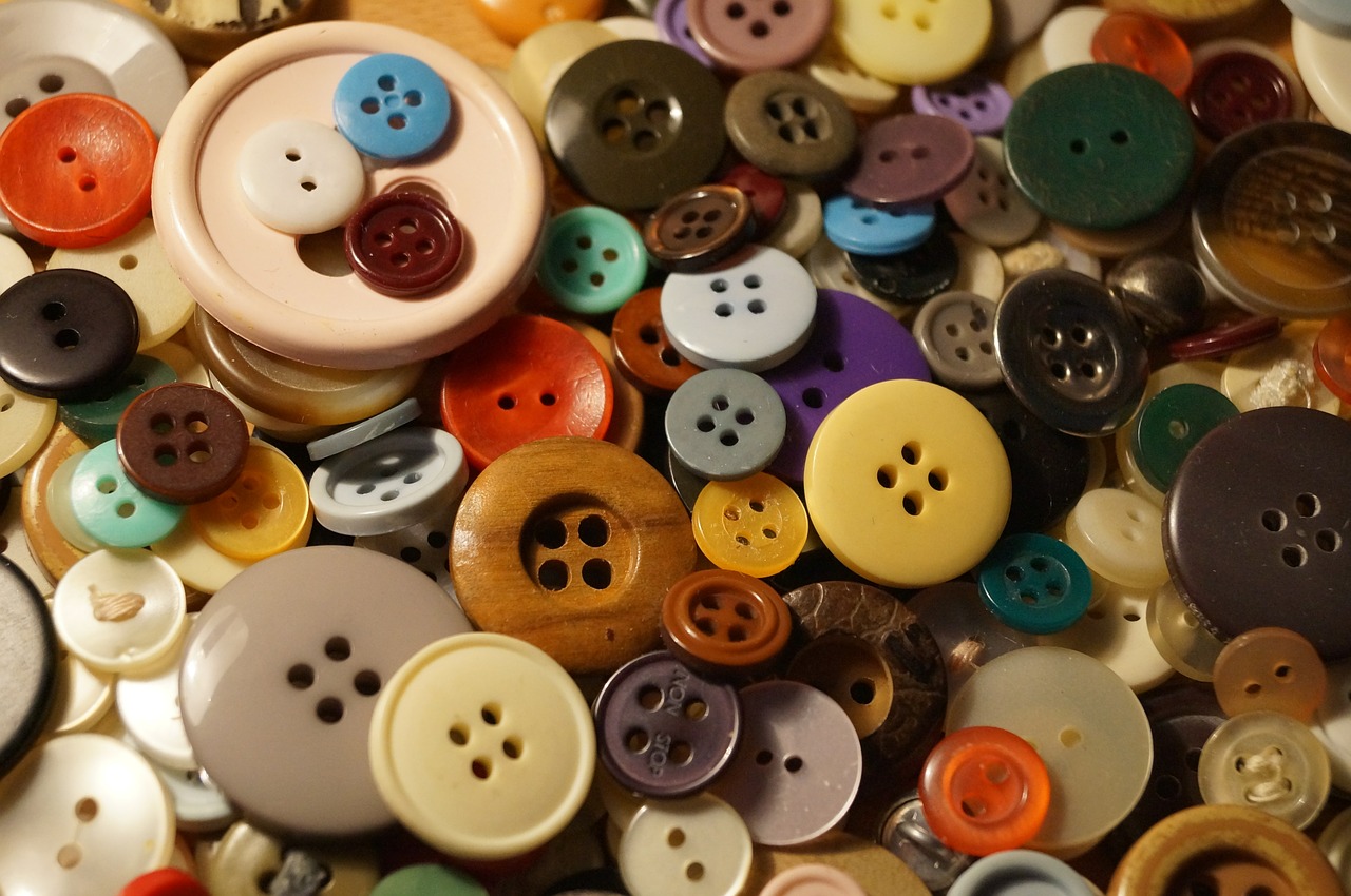 buttons colorful color free photo