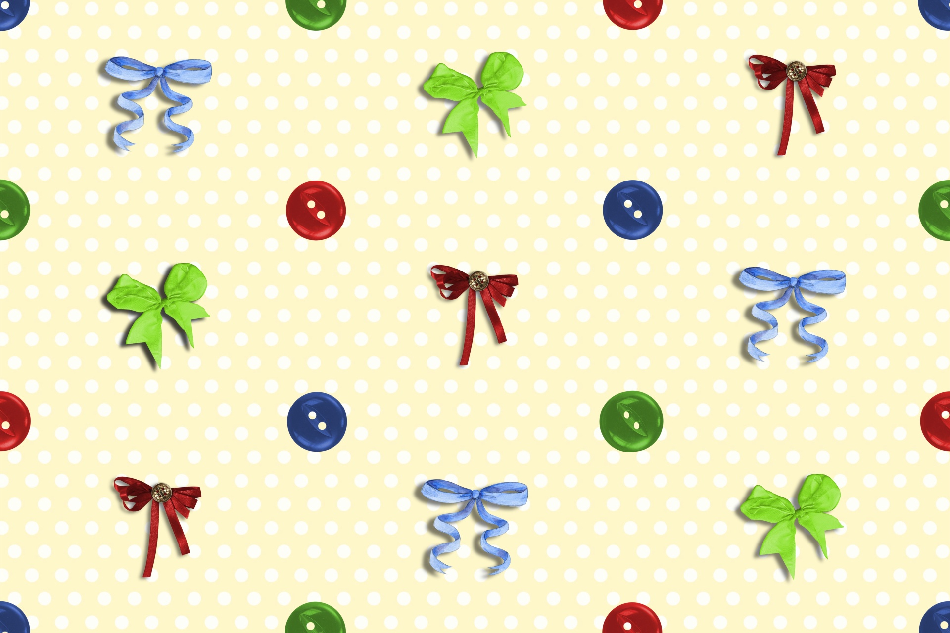 buttons bows background free photo
