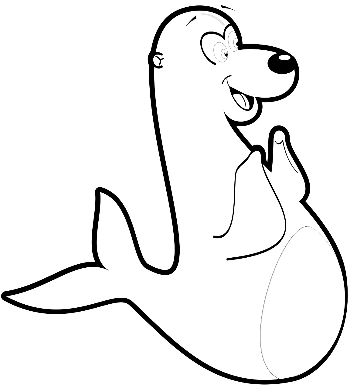buy me a coffee seal mammal free photo
