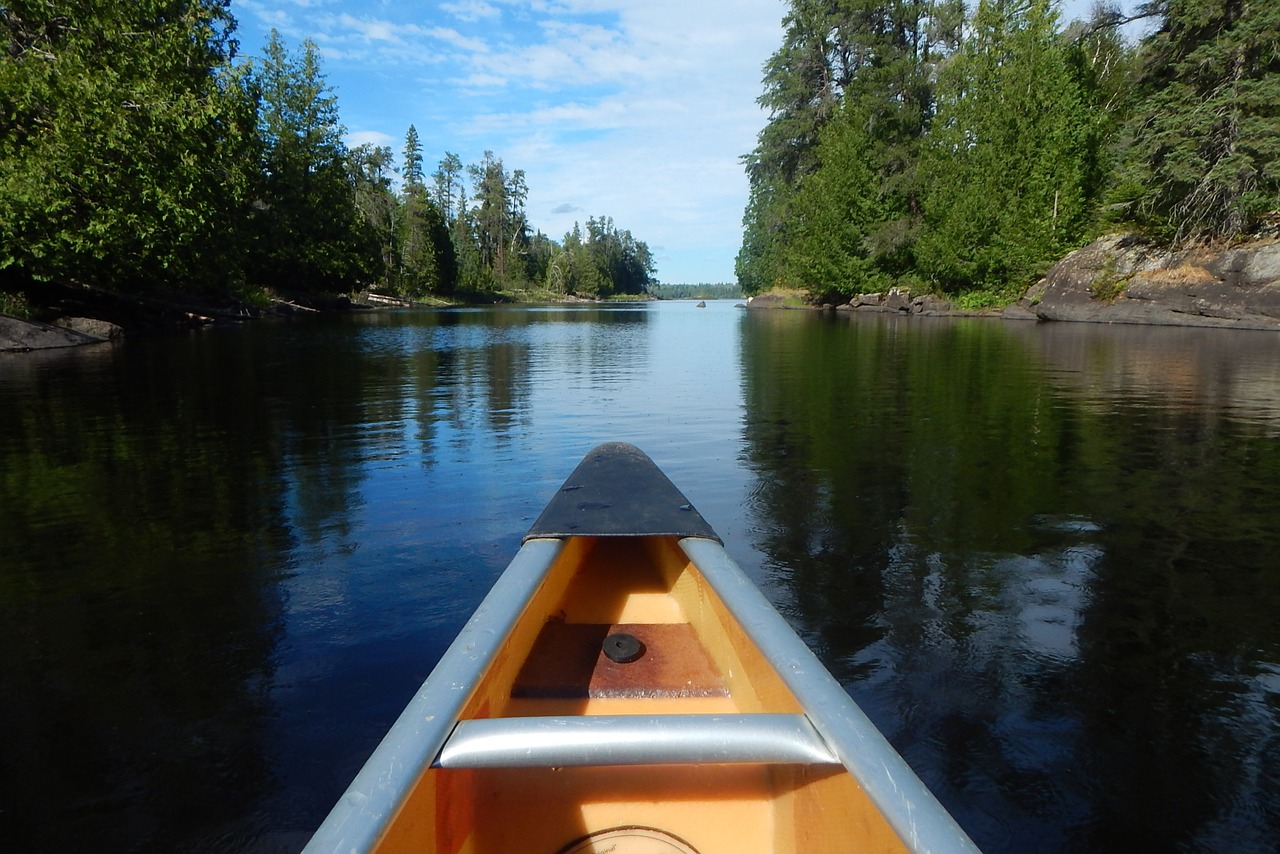 bwca canoe minnesota free photo