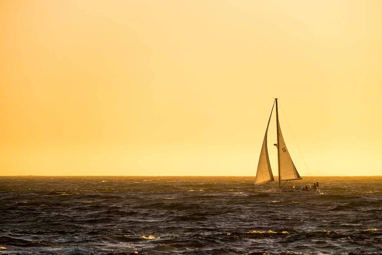 by tech ocean sailing boat free photo