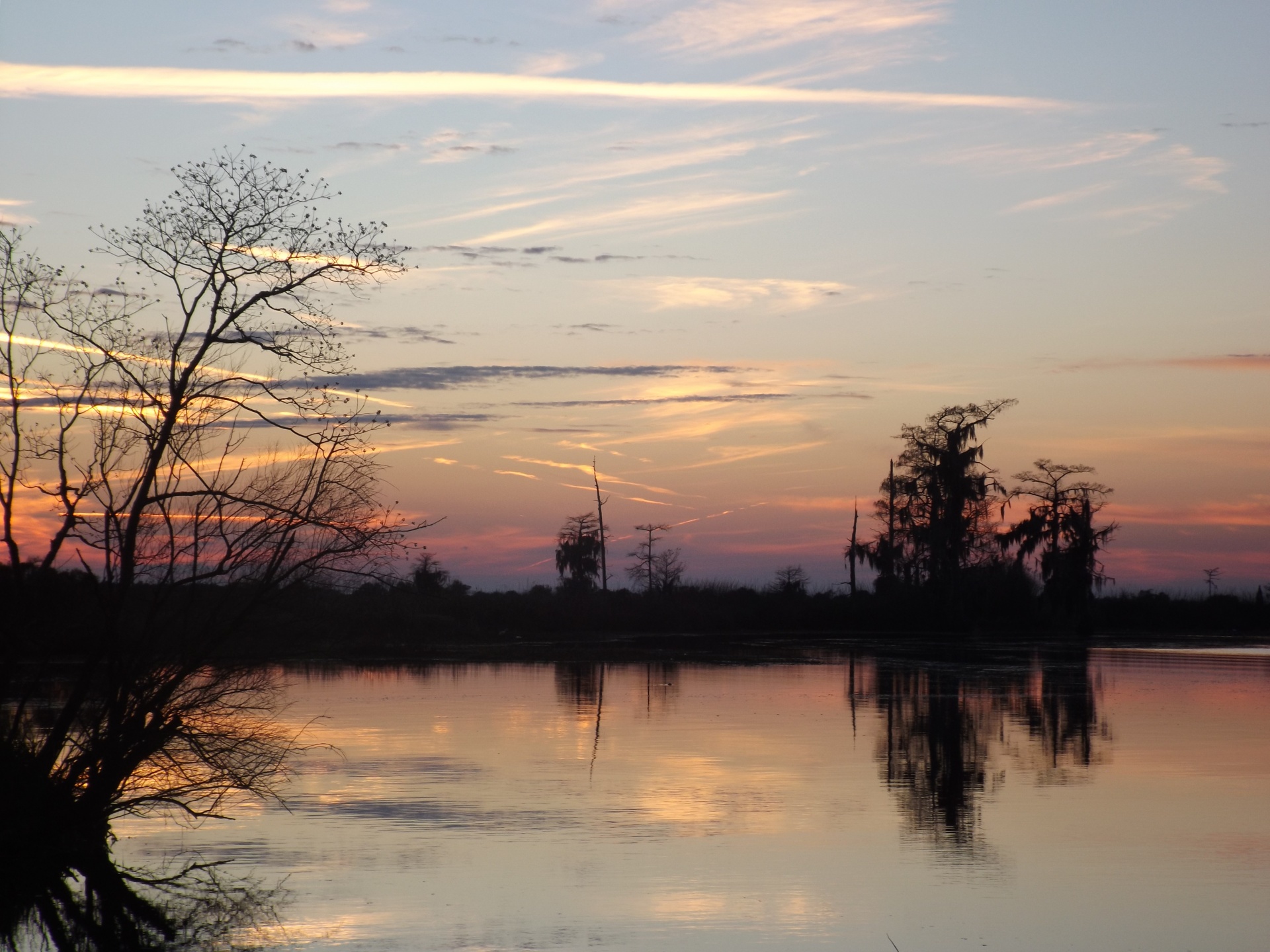 river evening water free photo