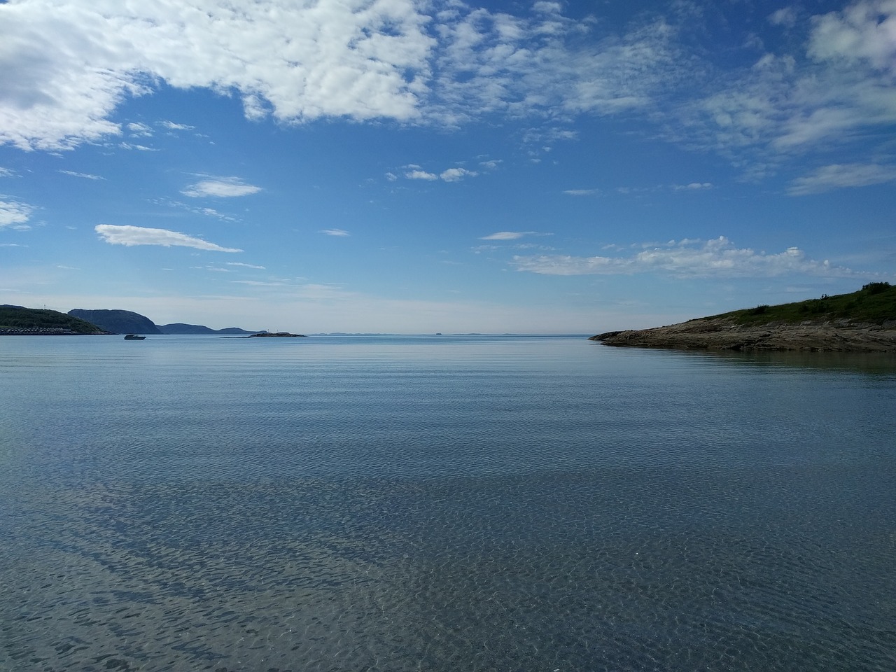 by the sea blue sky summer free photo