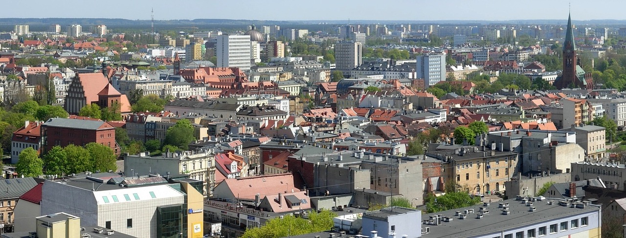 bydgoszcz panorama view free photo