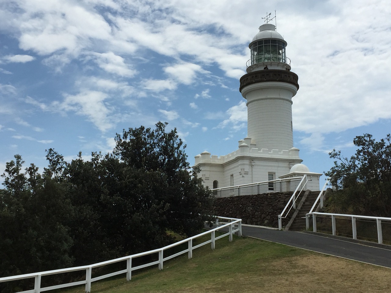 byron lighthouse landscape free photo