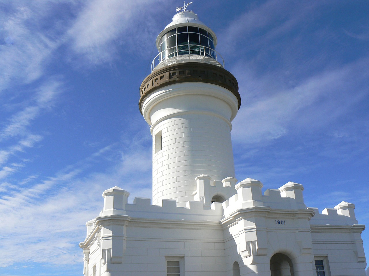 byron bay lighthouse australia free photo