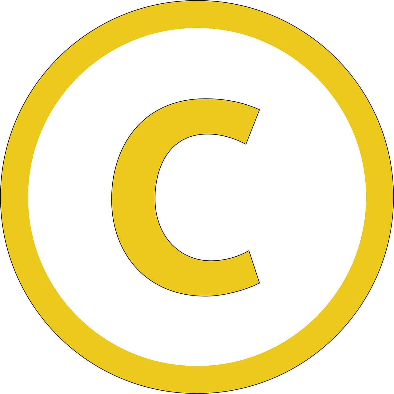 c symbol traffic free photo