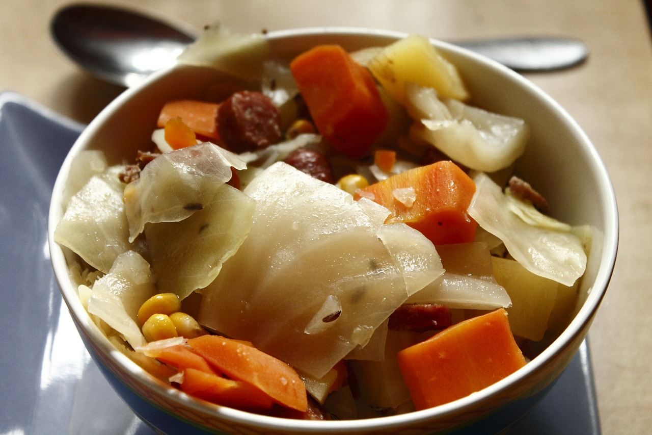 cabbage pot stew eat free photo