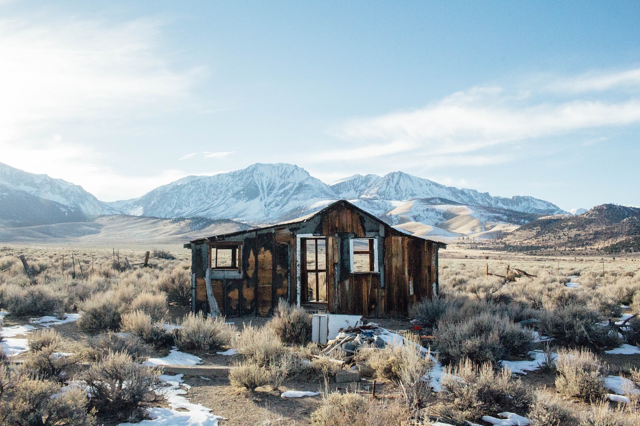 cabin barn rustic free photo