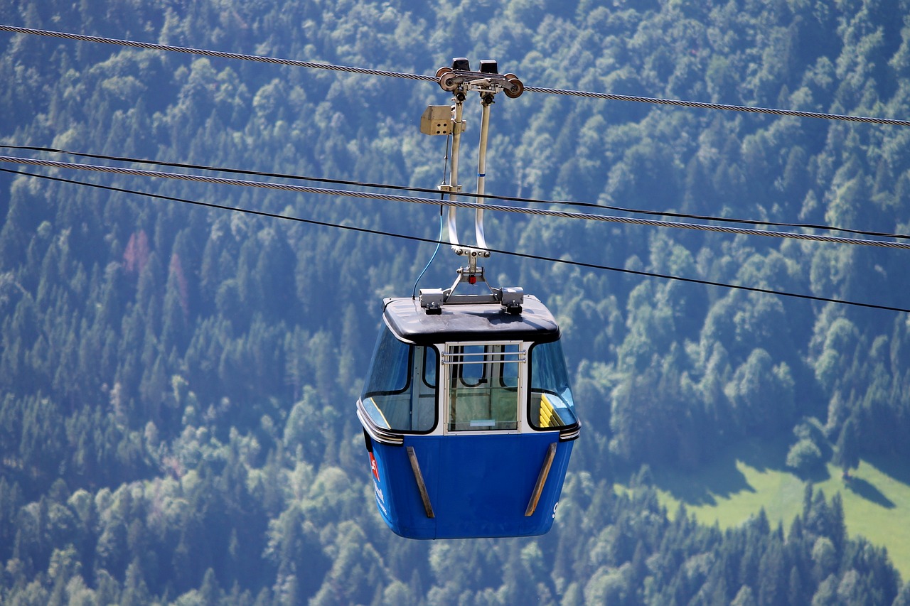 cable car gondola shuttle service free photo