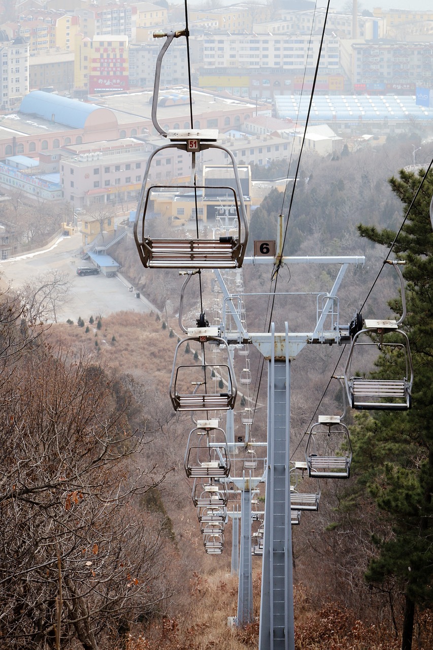 cable car winter nobody free photo