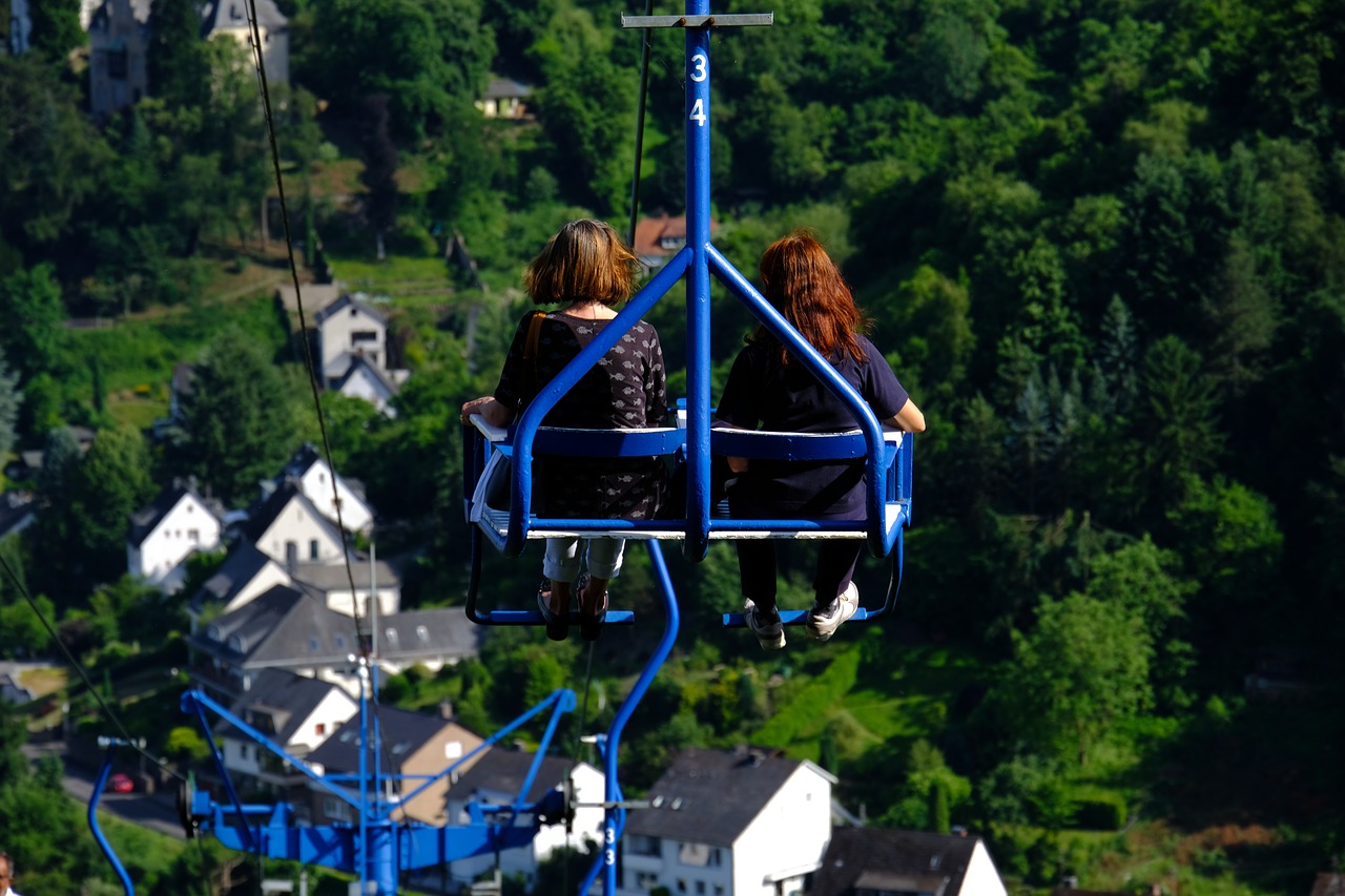 cable car gondola high free photo