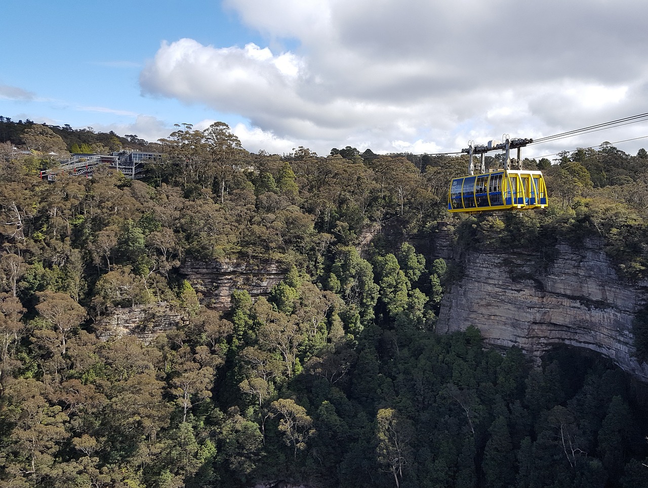cable car blue mountains new south wales free photo