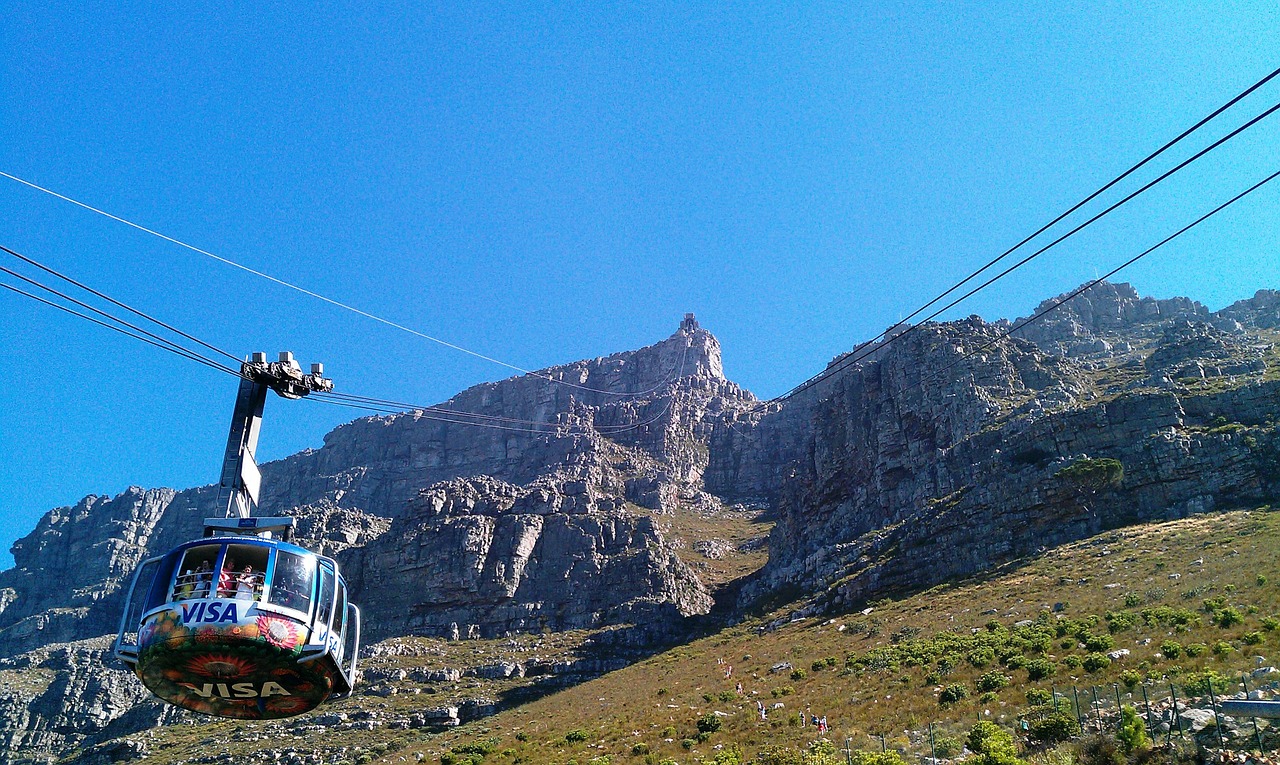 cable car south africa cape town free photo