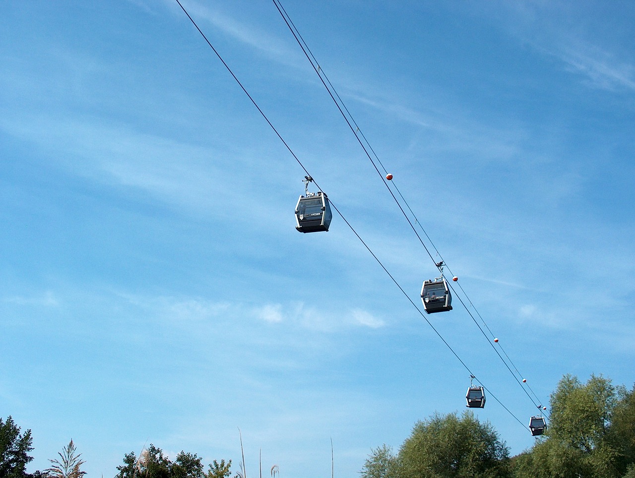 cable car nature sky free photo