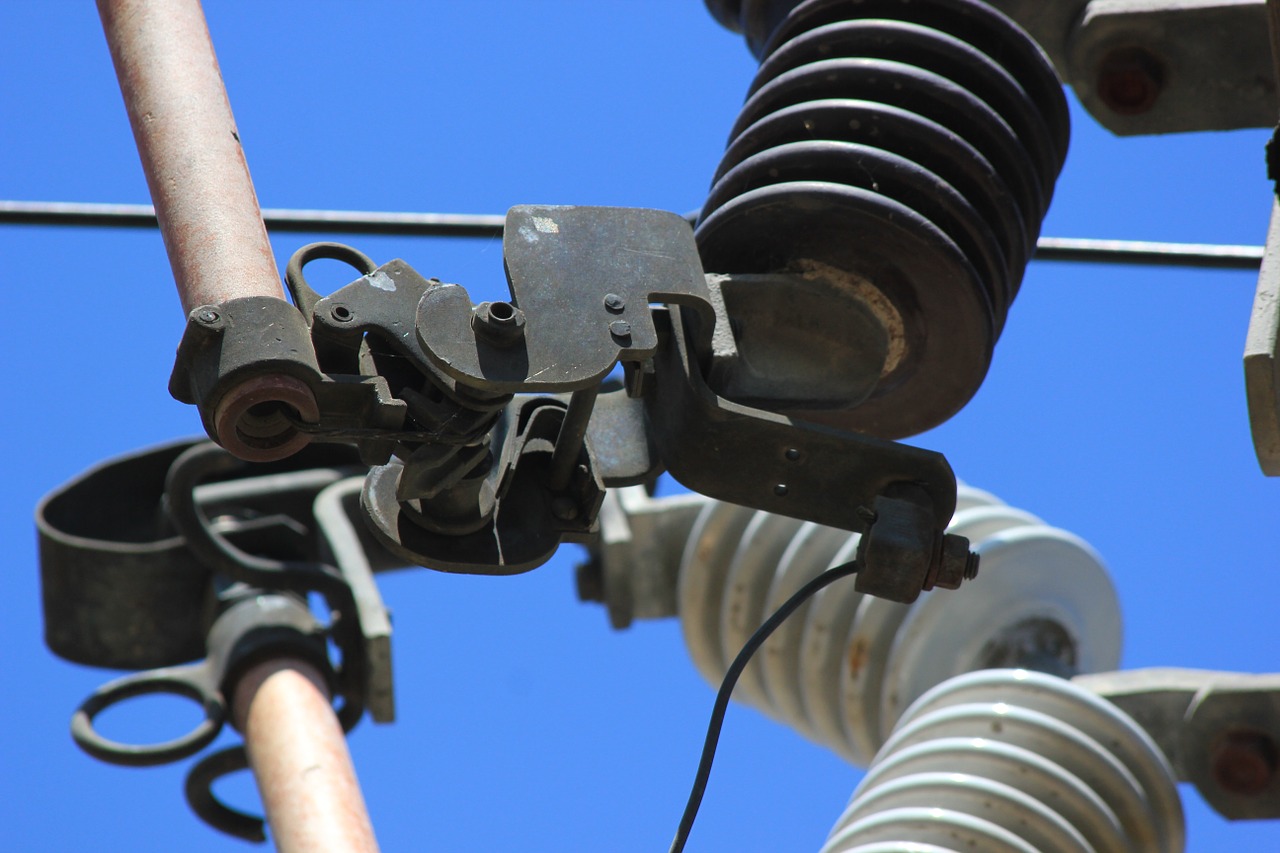 cables light sky free photo